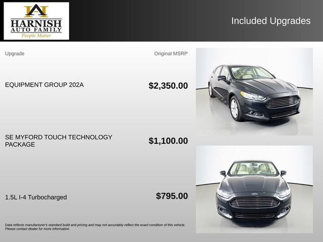 Used 2014 Ford Fusion SE w/ Equipment Group 202A FWD image 4