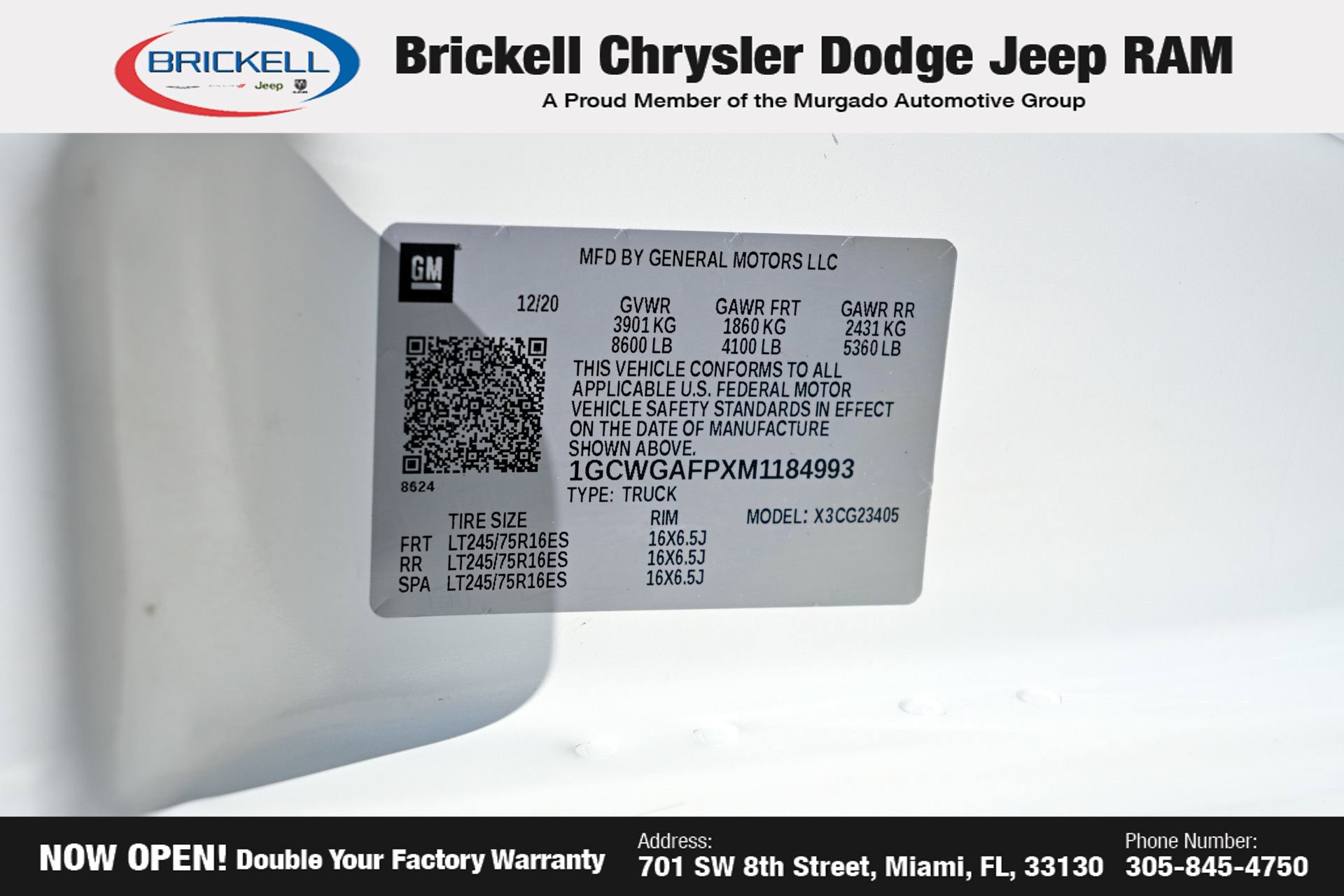 Used 2021 Chevrolet Express 2500 w/ Driver Convenience Package image 27