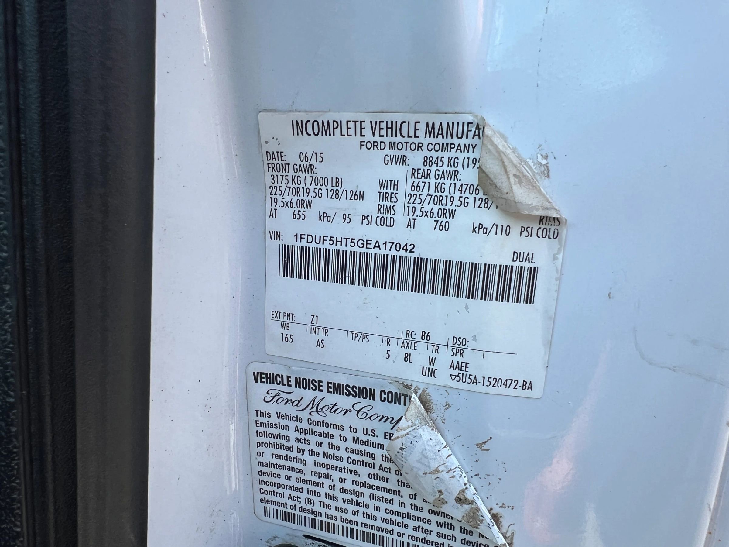 Used 2016 Ford F550 4x4 Regular Cab Super Duty image 30