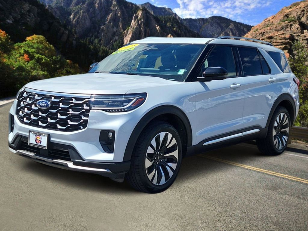 Used 2025 Ford Explorer Platinum w/ LUX Leather Package AWD/4WD image 2