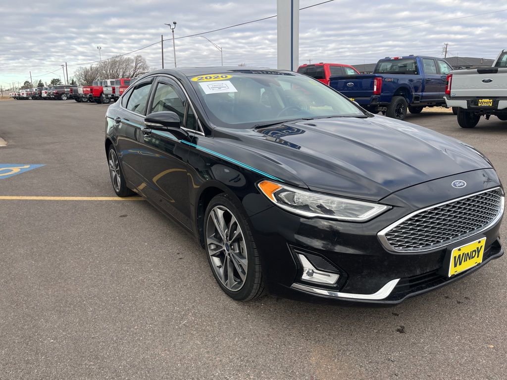 Used 2020 Ford Fusion Titanium AWD/4WD image 4
