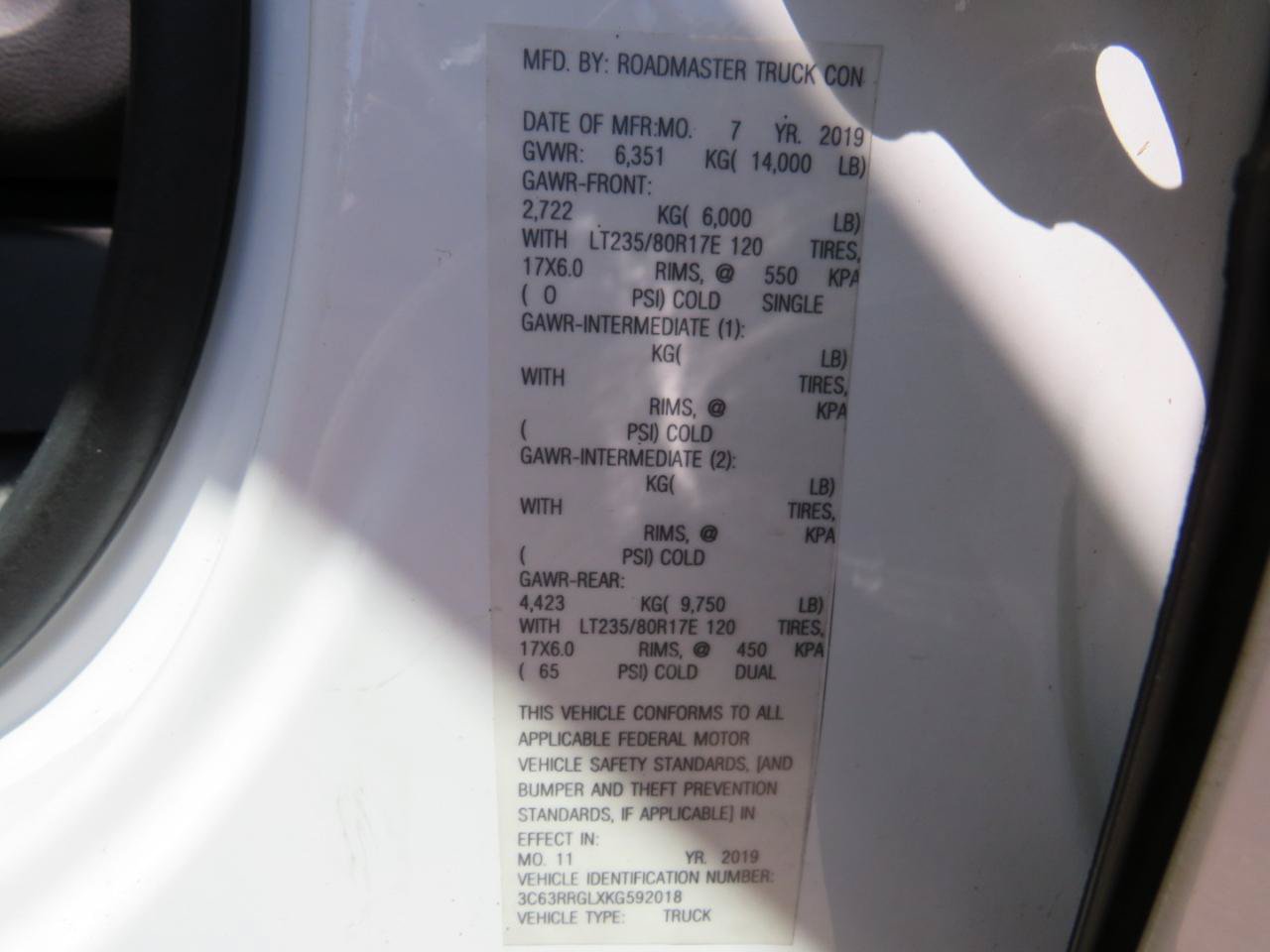 Used 2019 RAM 3500 Tradesman w/ Chrome Appearance Group AWD/4WD image 34