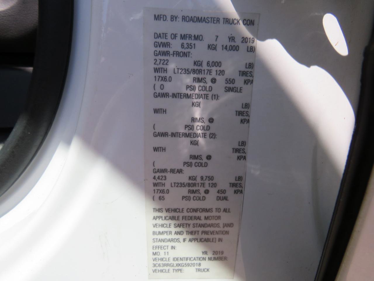 Used 2019 RAM 3500 Tradesman w/ Chrome Appearance Group AWD/4WD image 34