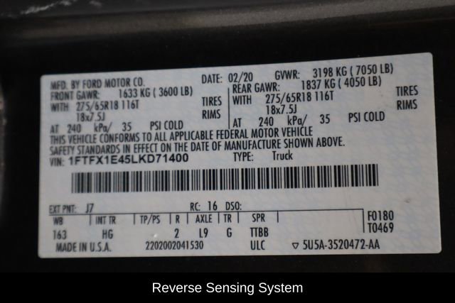 Used 2020 Ford F150 Lariat w/ Equipment Group 501A Mid image 19