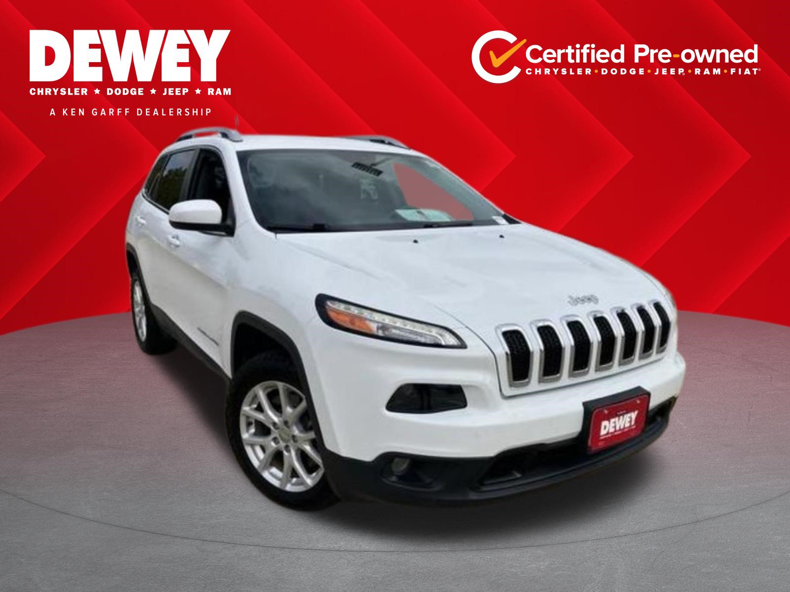 Certified 2017 Jeep Cherokee Latitude w/ Comfort & Sound Group FWD image 1