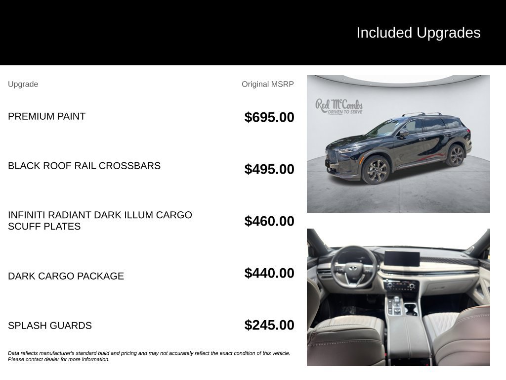 Used 2026 INFINITI QX60 Autograph w/ Dark Cargo Package AWD/4WD image 5
