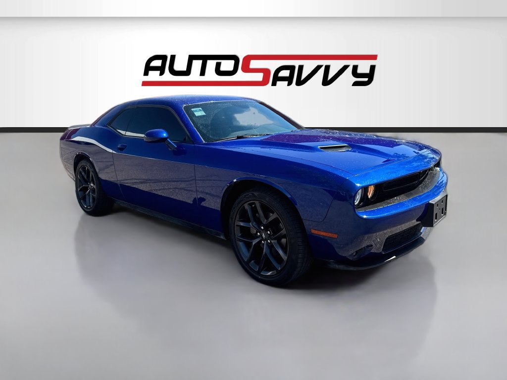 Used 2022 Dodge Challenger SXT w/ Blacktop Package RWD image 1