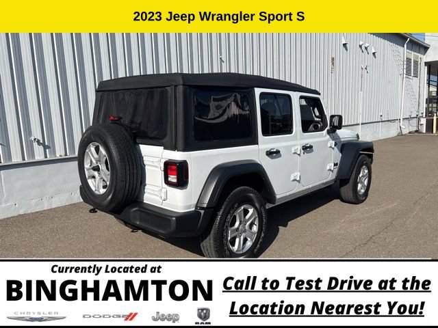 Used 2023 Jeep Wrangler Unlimited Sport AWD/4WD image 7