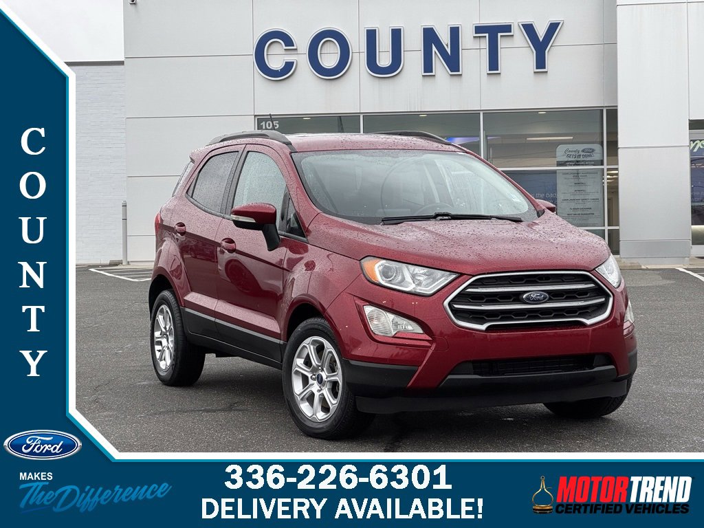 Used 2020 Ford EcoSport SE