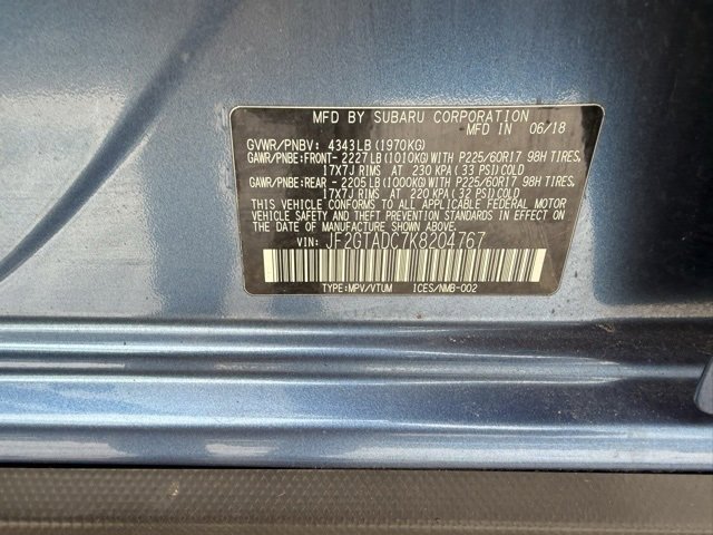 Used 2019 Subaru Crosstrek 2.0i Premium w/ Moonroof Package image 26