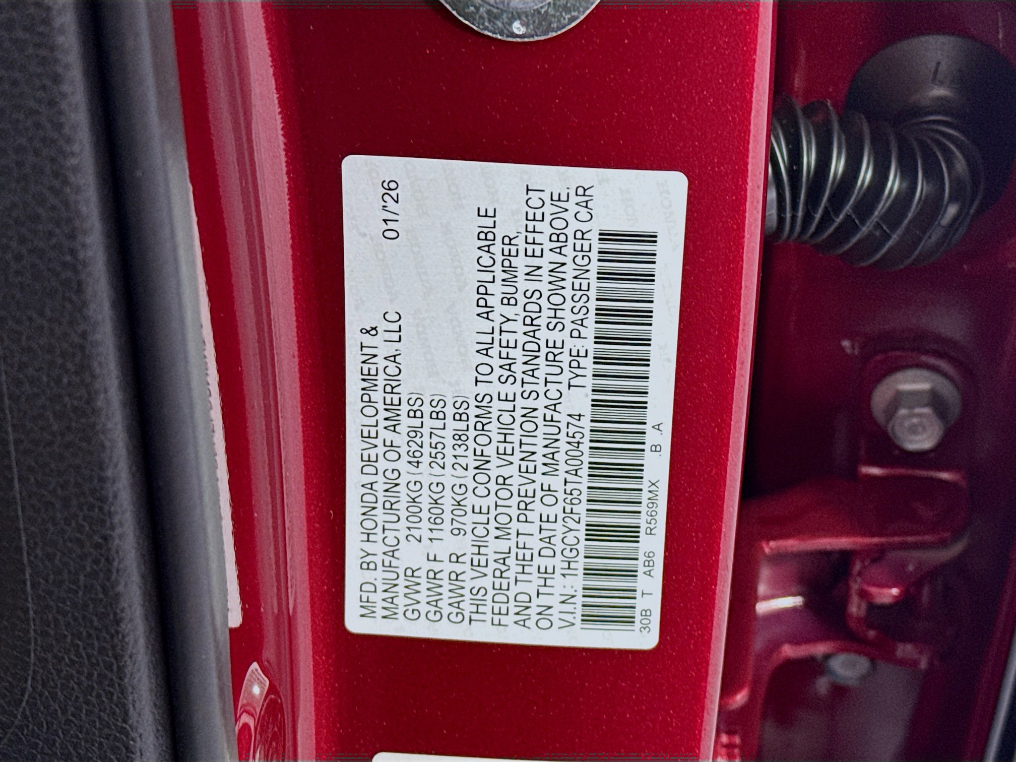 New 2026 Honda Accord EX-L image 31