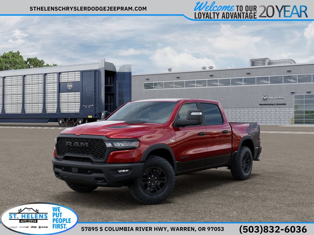 New 2026 RAM 1500 Rebel w/ Rebel Level 2 Equipment Group AWD/4WD 360° Tour