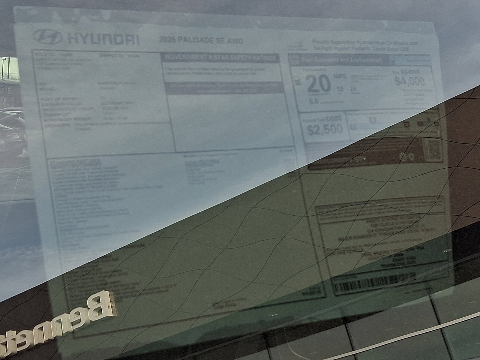 New 2026 Hyundai Palisade SE image 3