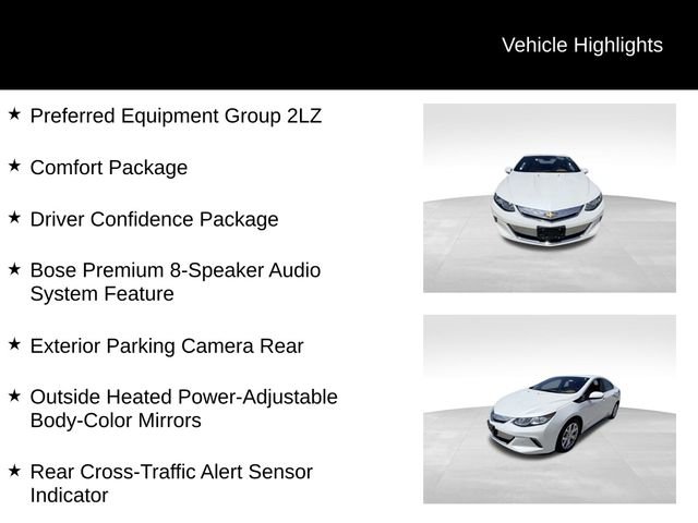 Used 2017 Chevrolet Volt Premier w/ Driver Confidence Package FWD image 13