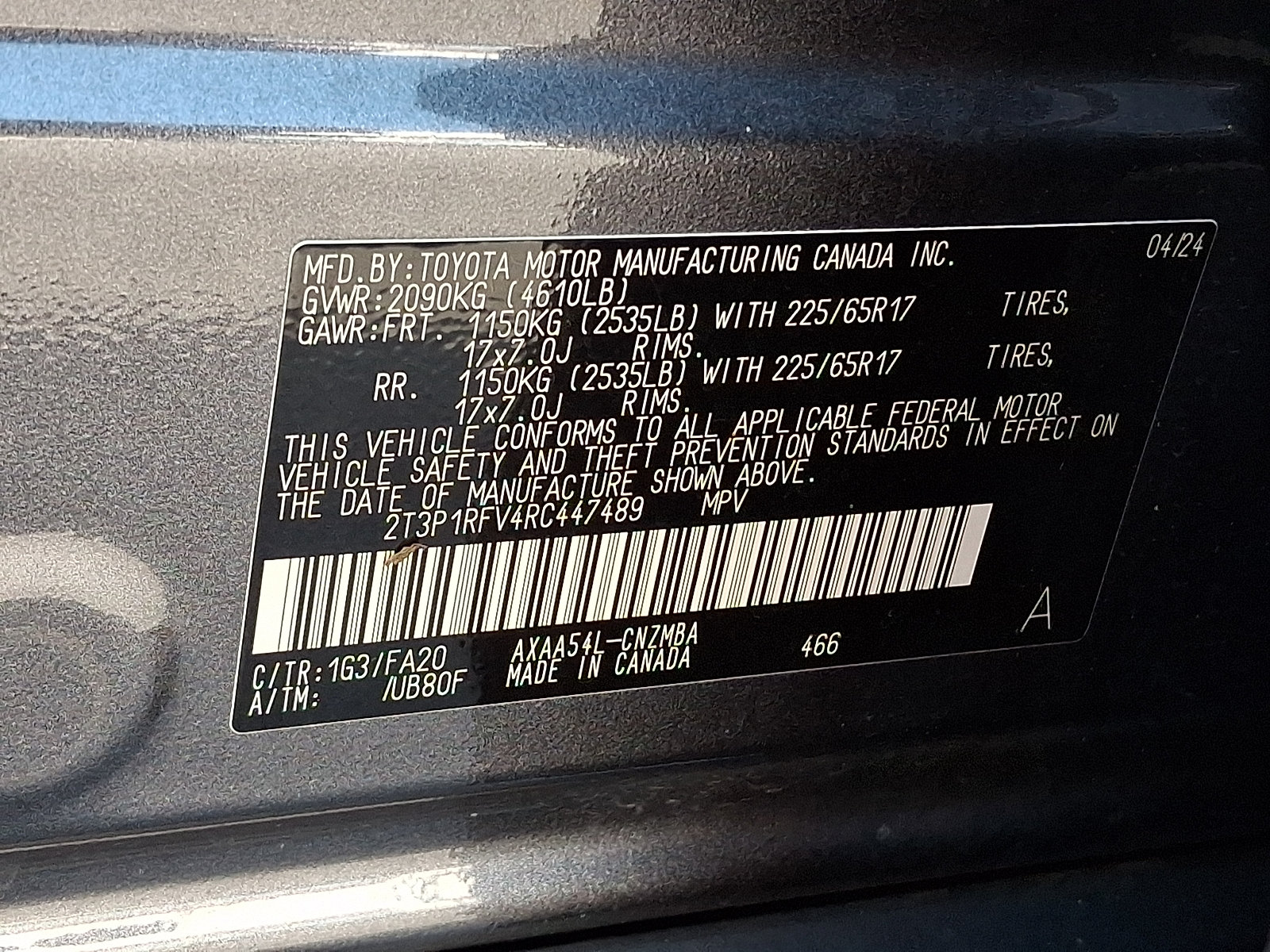 Used 2024 Toyota RAV4 XLE AWD/4WD image 26
