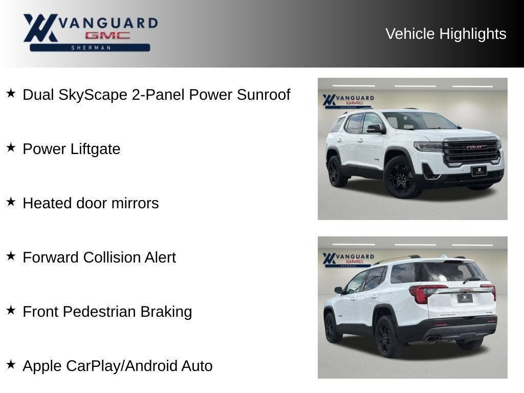 Used 2020 GMC Acadia AT4 w/ Driver Alert Package II AWD/4WD image 19