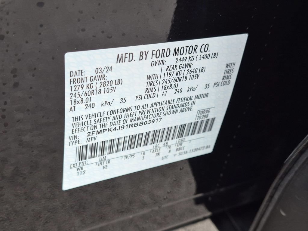 Used 2024 Ford Edge SEL w/ Convenience Package AWD/4WD image 25