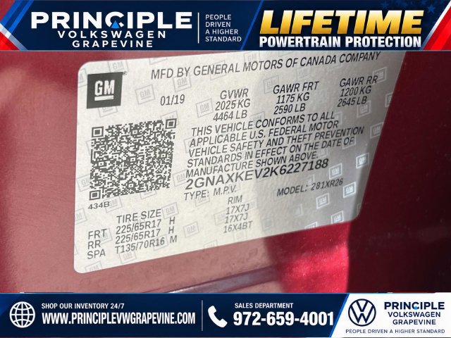 Used 2019 Chevrolet Equinox LT FWD image 30