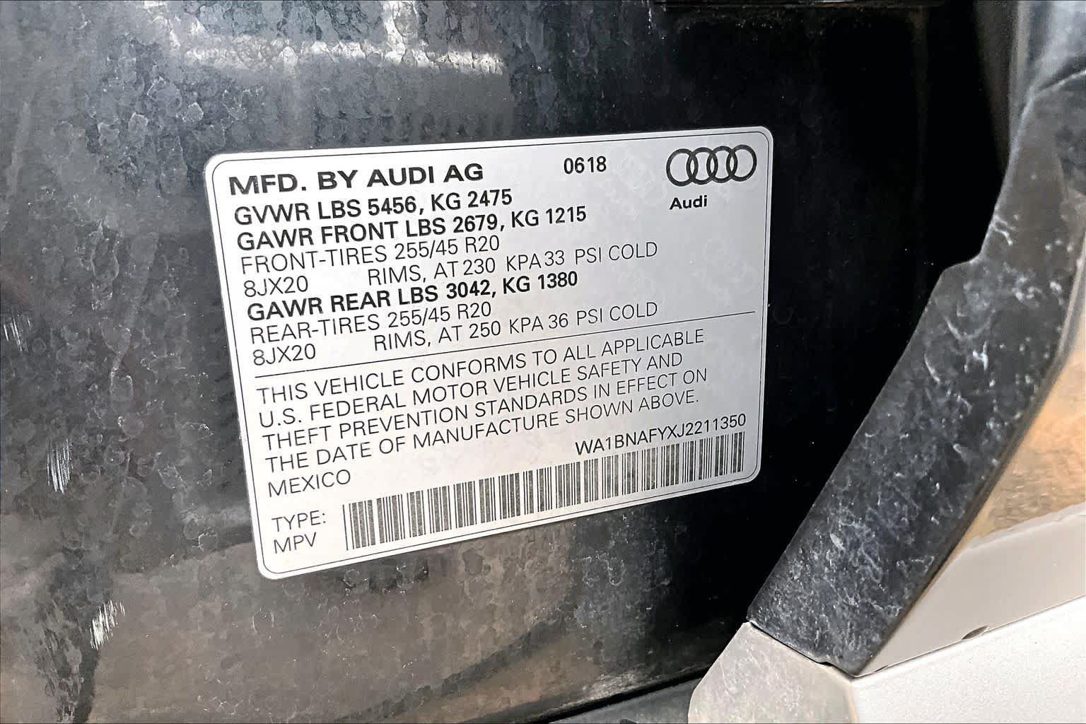 Used 2018 Audi Q5 2.0T Premium Plus w/ Premium Plus Package AWD/4WD image 37