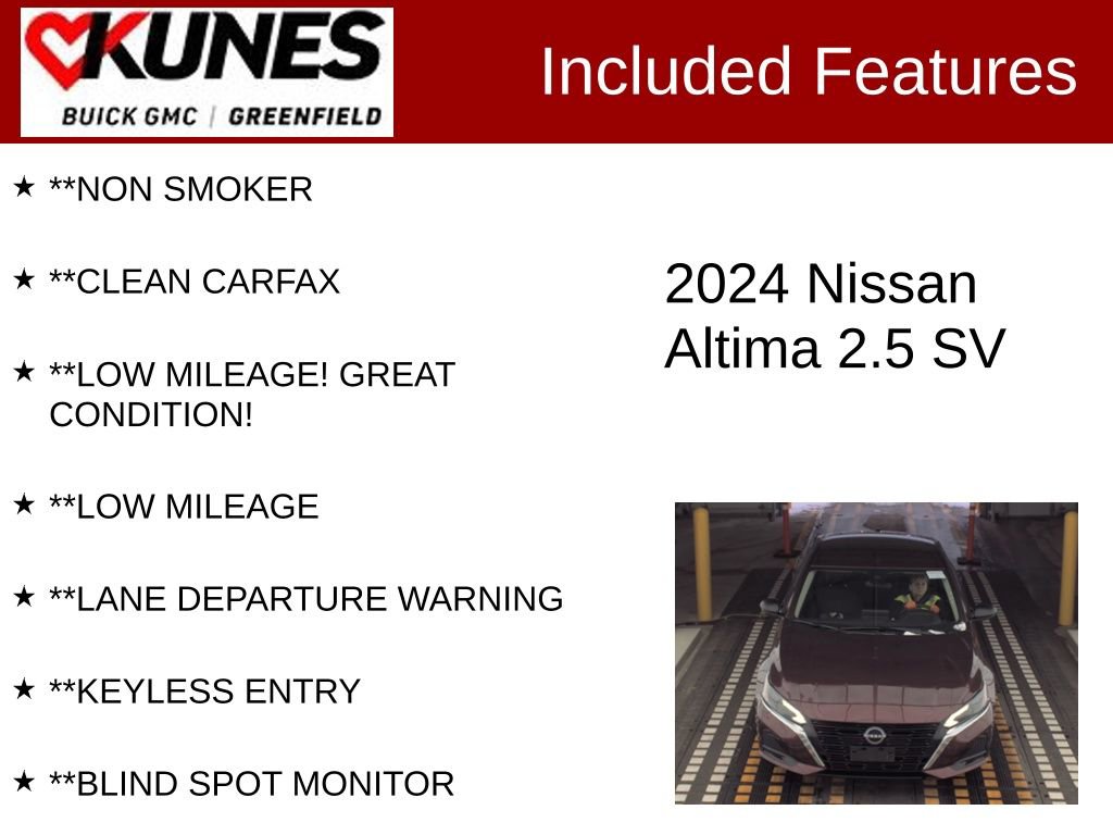 Used 2024 Nissan Altima 2.5 SV image 3