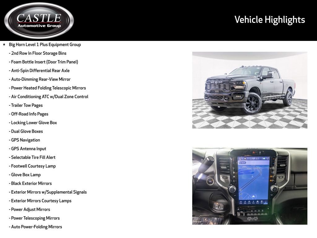 New 2025 RAM 2500 Big Horn image 3