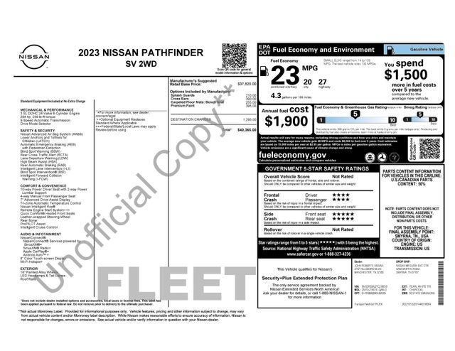 Used 2023 Nissan Pathfinder SV image 5
