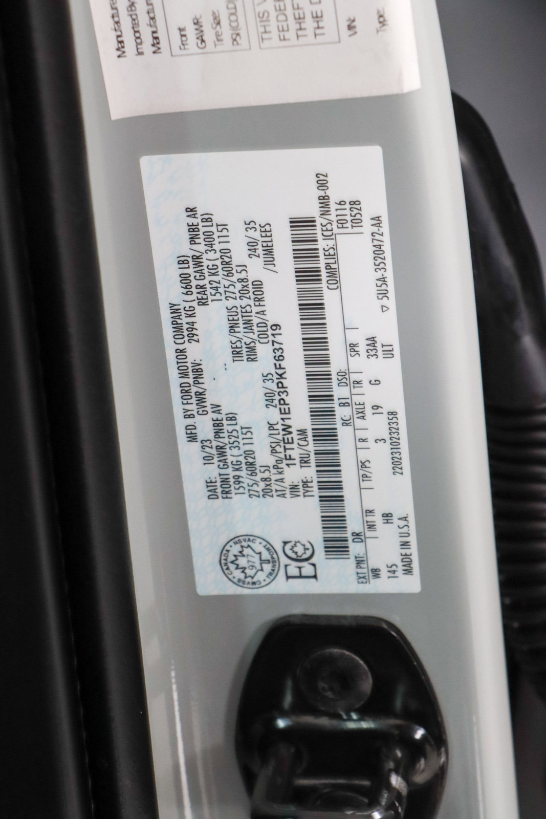 Used 2023 Ford F150 Lariat w/ Equipment Group 502A High AWD/4WD image 34