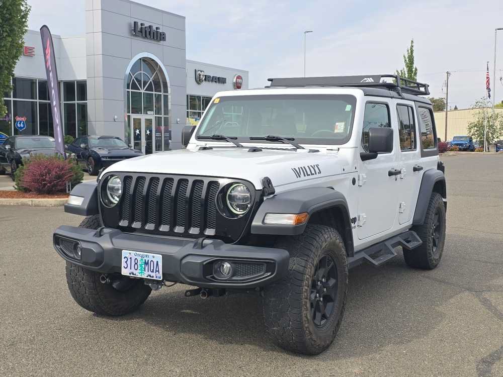 Used 2020 Jeep Wrangler Unlimited Sport AWD/4WD image 1