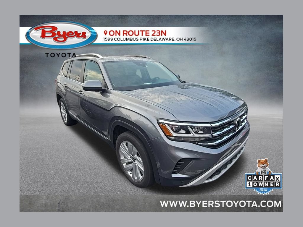 Used 2021 Volkswagen Atlas SEL AWD/4WD image 1