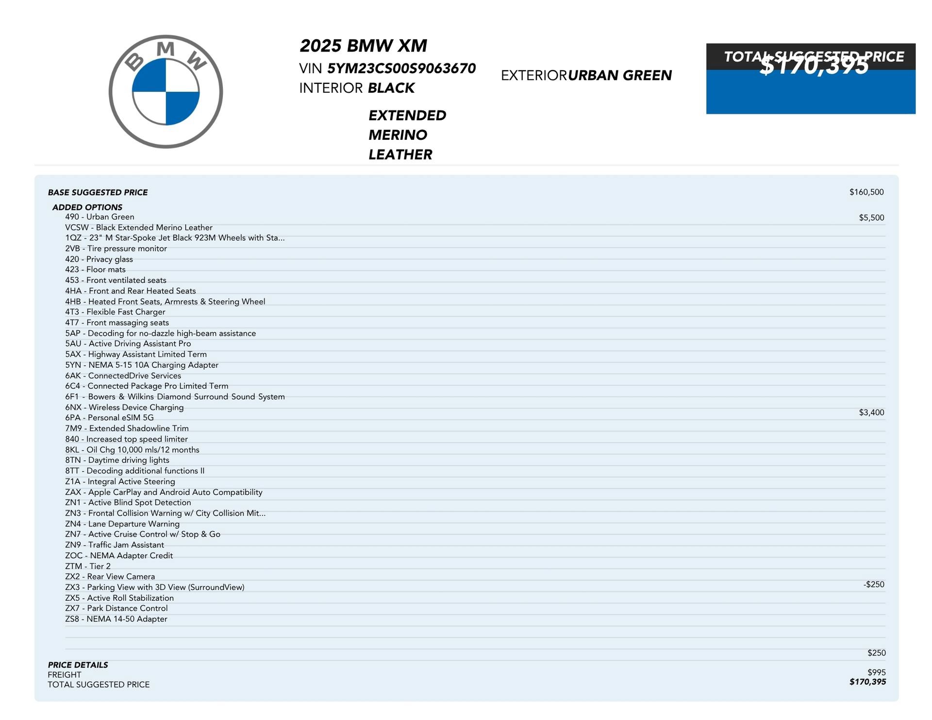 Used 2025 BMW XM AWD/4WD image 84