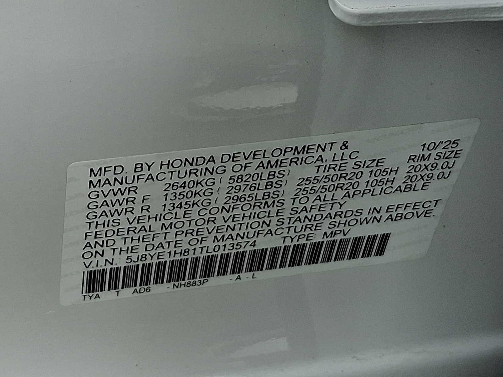 Certified 2026 Acura MDX w/ Advance Package AWD/4WD image 28