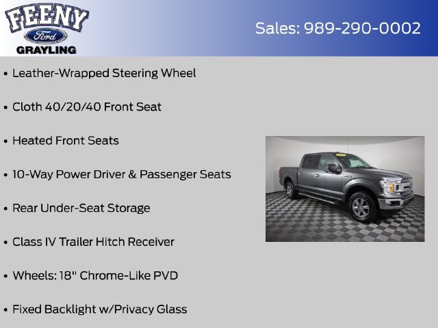 Used 2018 Ford F150 XLT w/ Equipment Group 302A Luxury AWD/4WD image 25