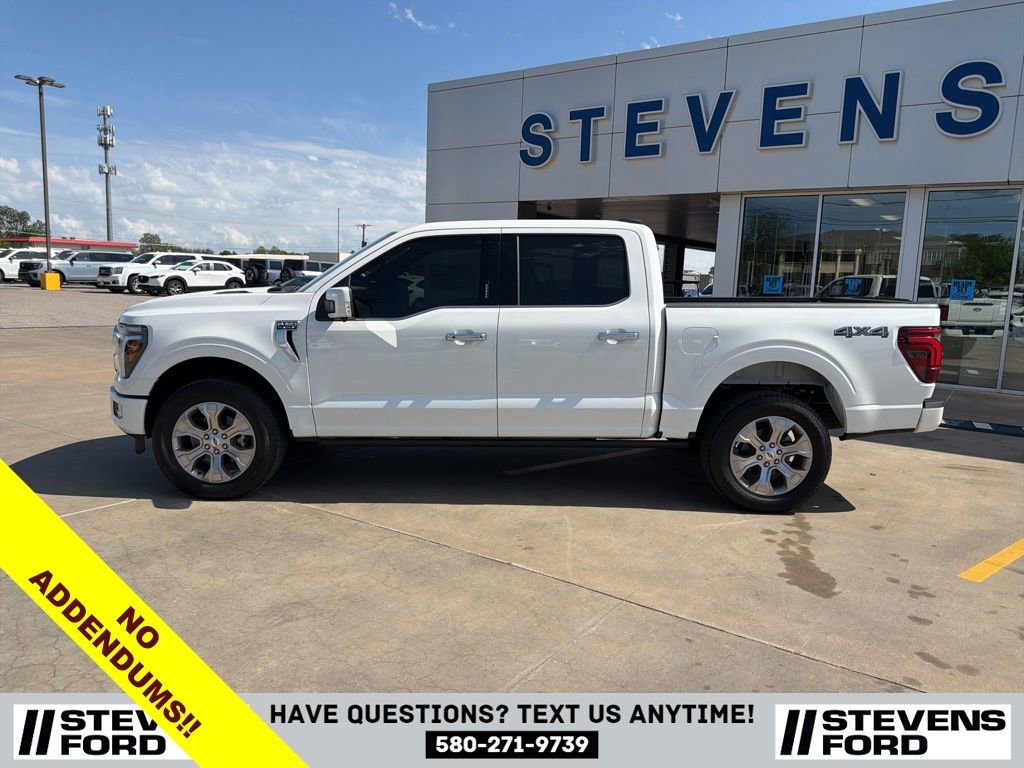 New 2026 Ford F150 Platinum w/ Equipment Group 702A High image 2