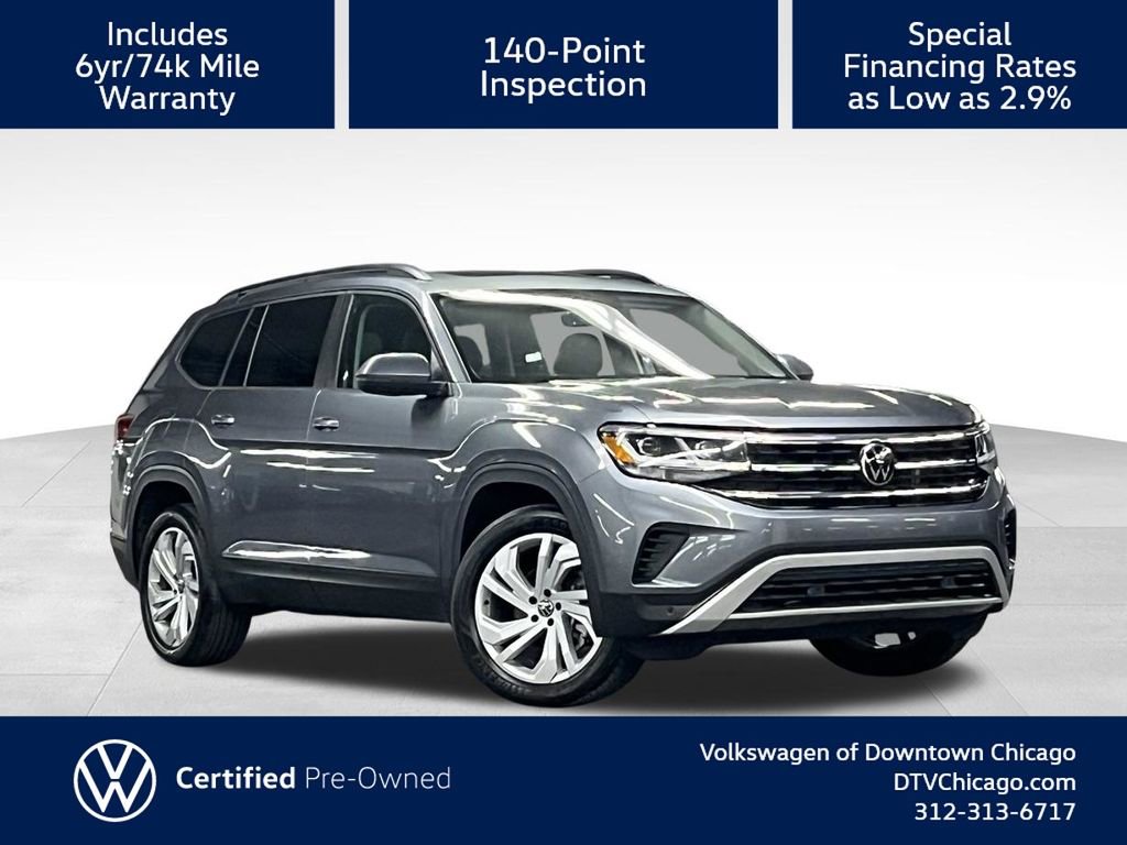 Used 2023 Volkswagen Atlas SE w/ Panoramic Sunroof Package