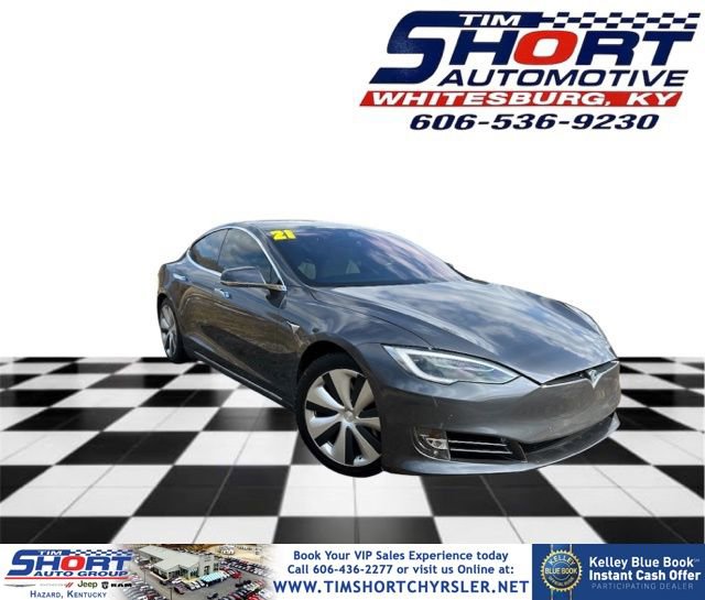 Used 2021 Tesla Model S Long Range Plus AWD/4WD image 1