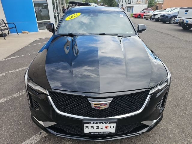 Used 2021 Cadillac CT4 Sport w/ Climate Package AWD/4WD image 3