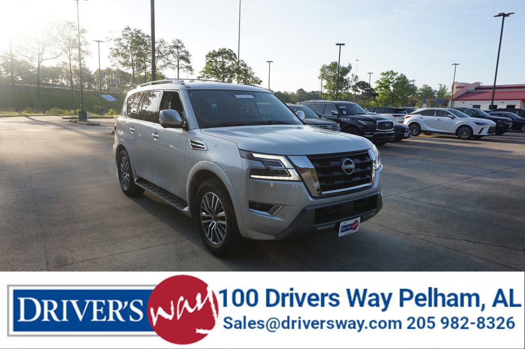 Used 2023 Nissan Armada SL w/ Captain's Chairs Package image 1