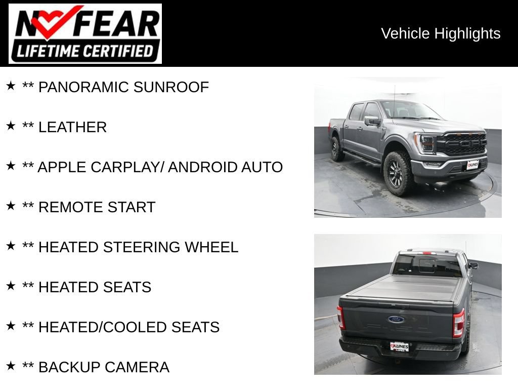 Used 2023 Ford F150 Lariat w/ Equipment Group 502A High AWD/4WD image 2