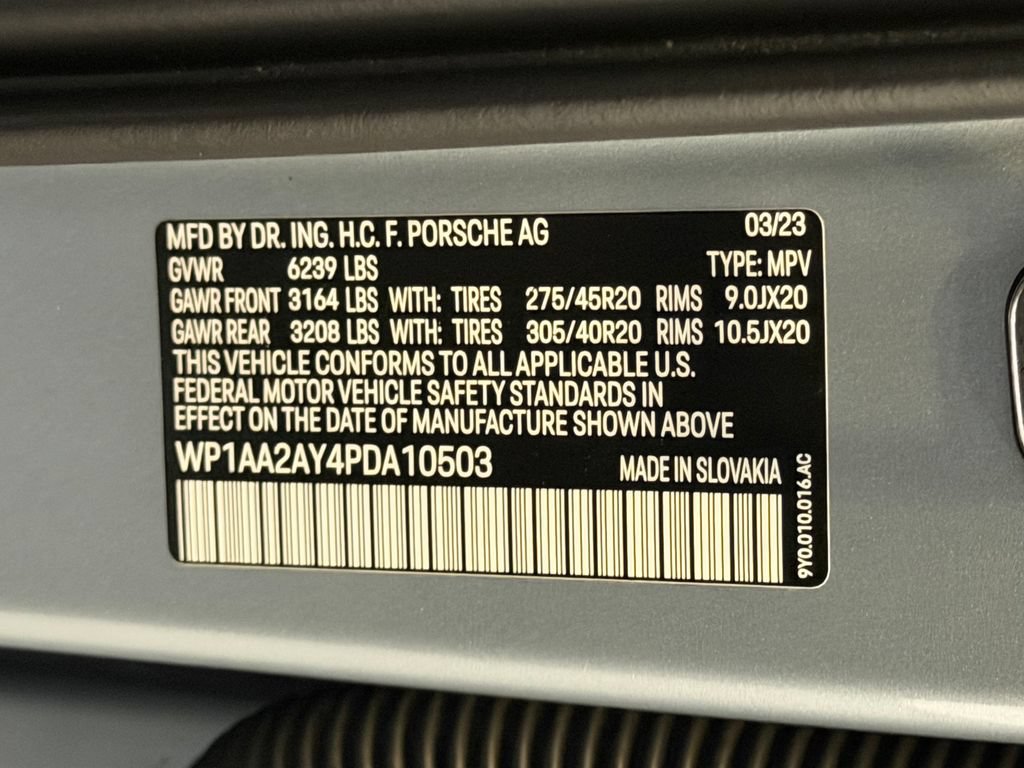 Certified 2023 Porsche Cayenne AWD/4WD image 25