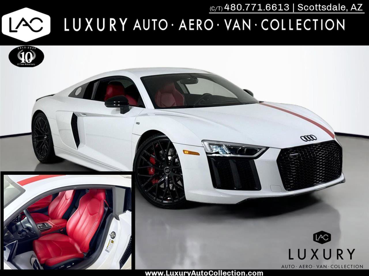 Used 2018 Audi R8 V10 w/ Premium Package