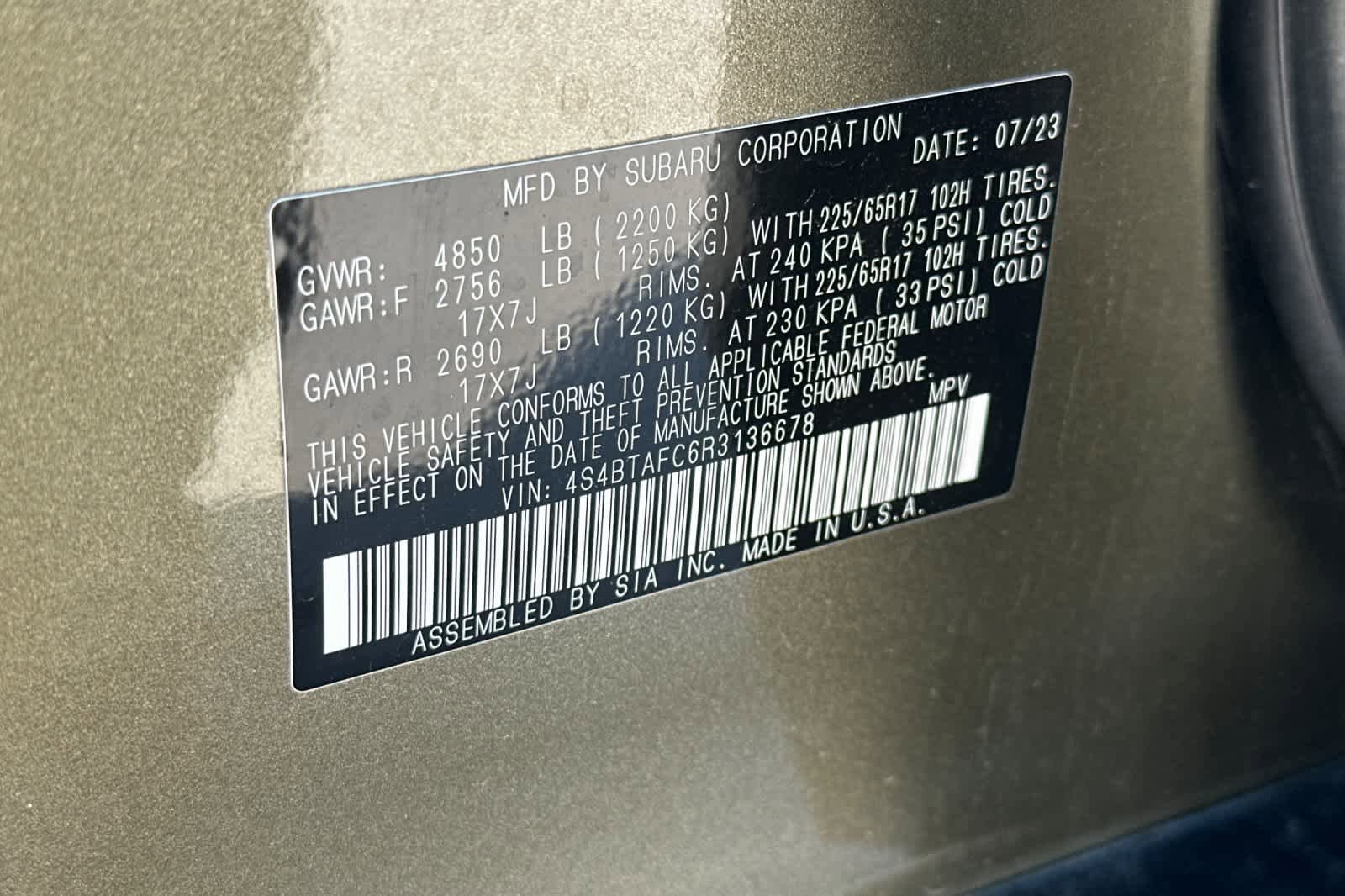 Used 2024 Subaru Outback Onyx Edition AWD/4WD image 29