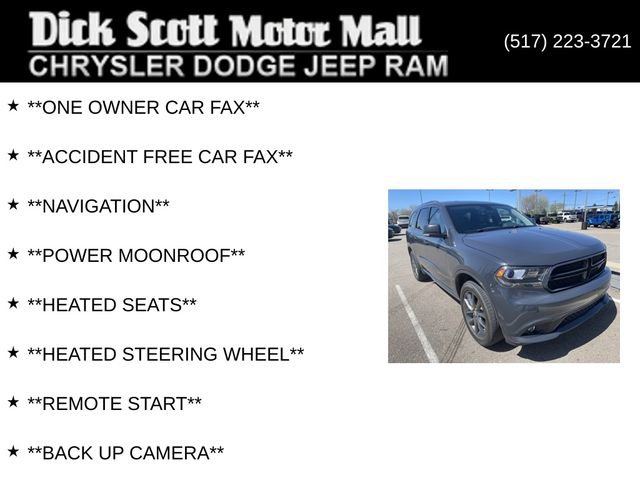 Used 2018 Dodge Durango GT w/ Premium Group AWD/4WD image 3