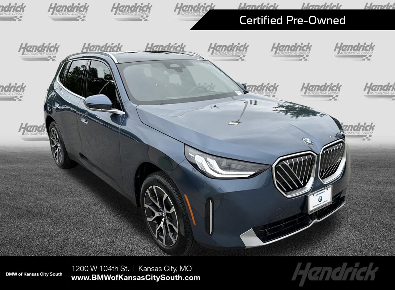 Certified 2025 BMW X3 xDrive30 w/ Premium Package