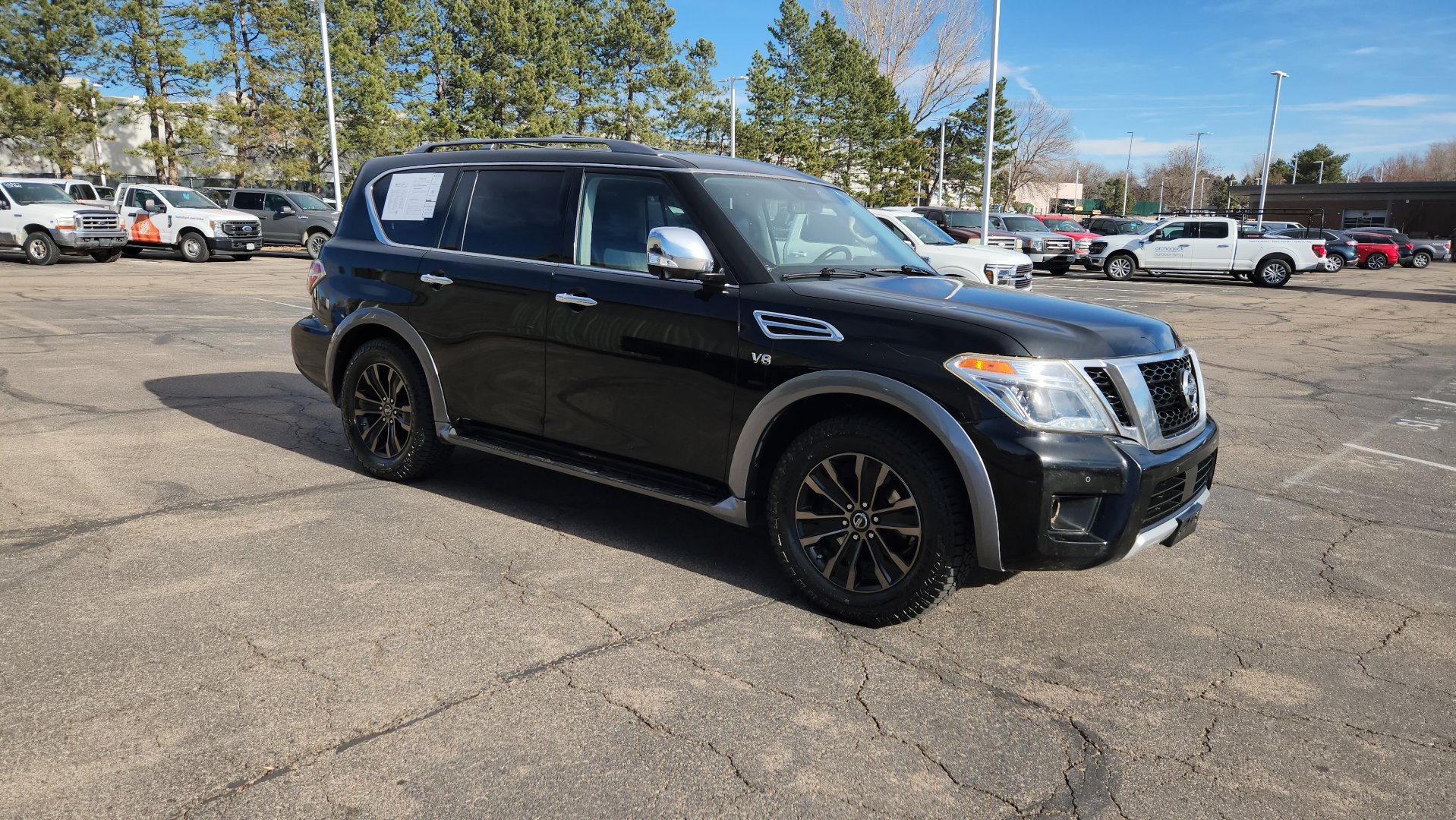 Used 2018 Nissan Armada Platinum w/ Captain Seat Package image 16