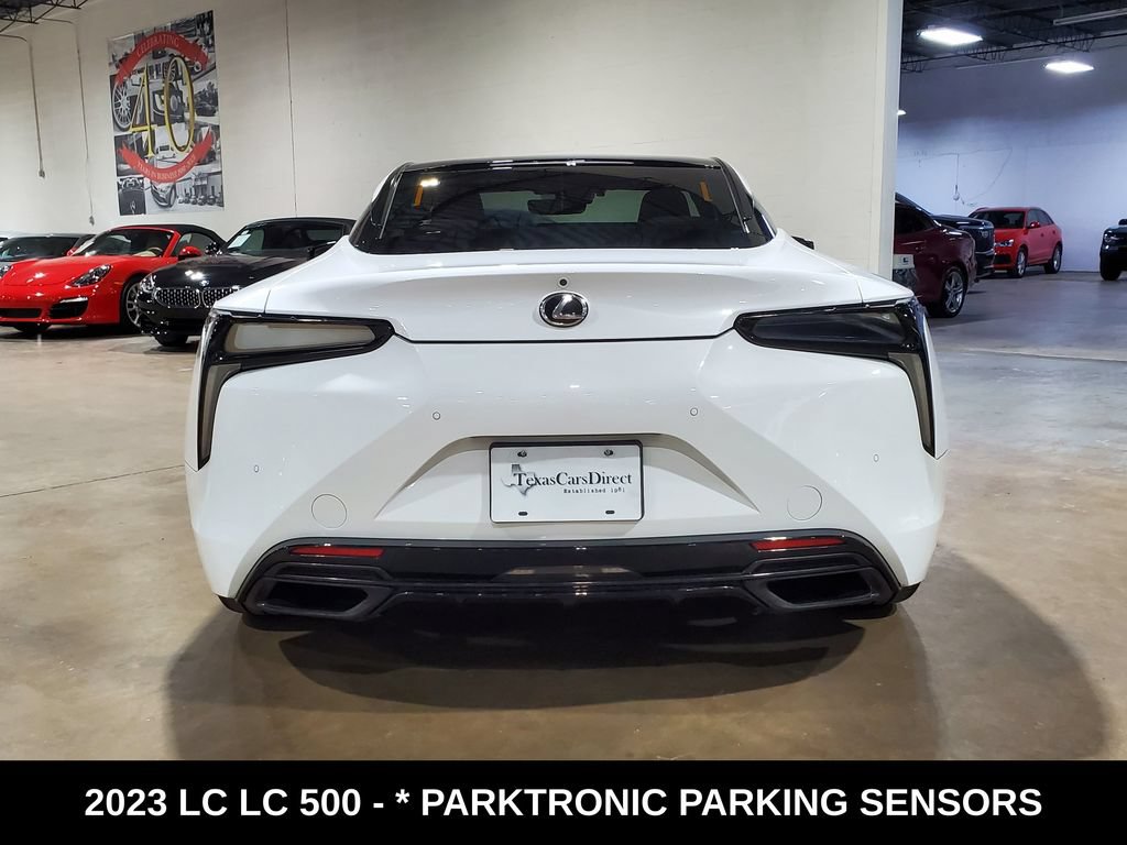 Used 2023 Lexus LC 500 Coupe w/ Sport Package RWD image 10