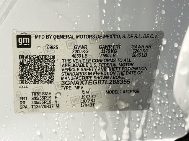 New 2026 Chevrolet Equinox RS image 28