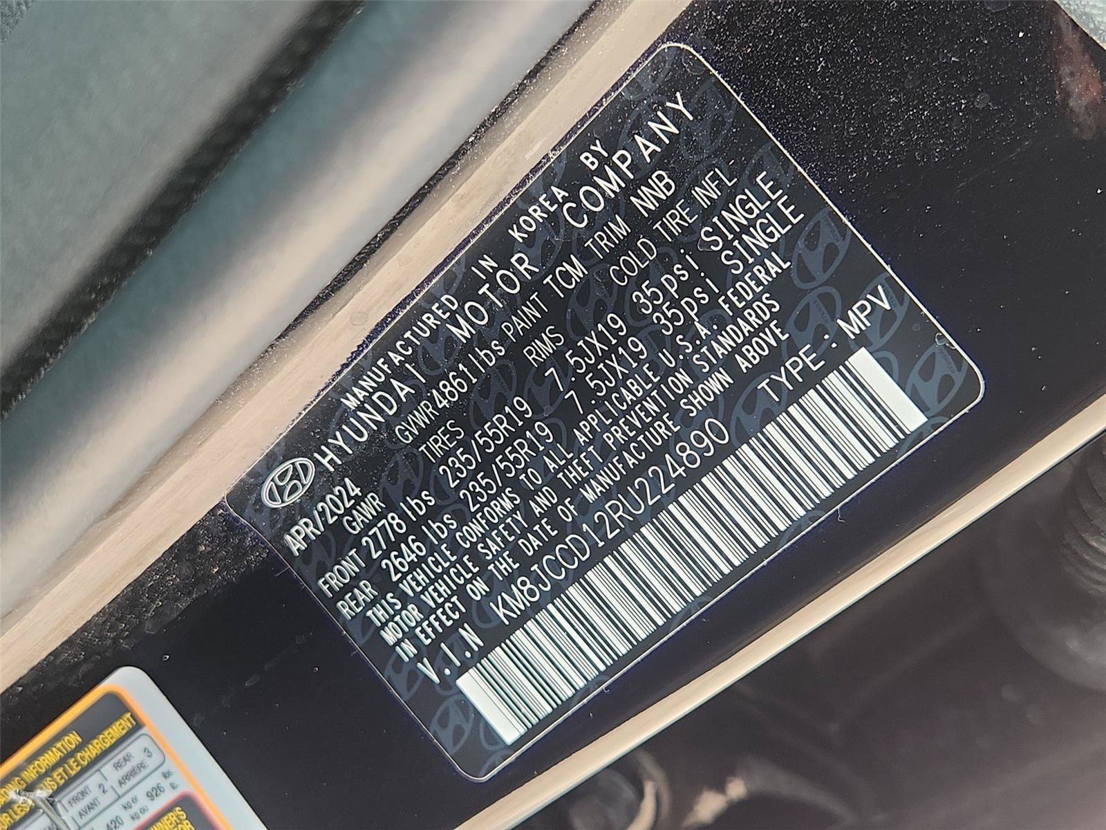 Used 2024 Hyundai Tucson SEL AWD/4WD image 34