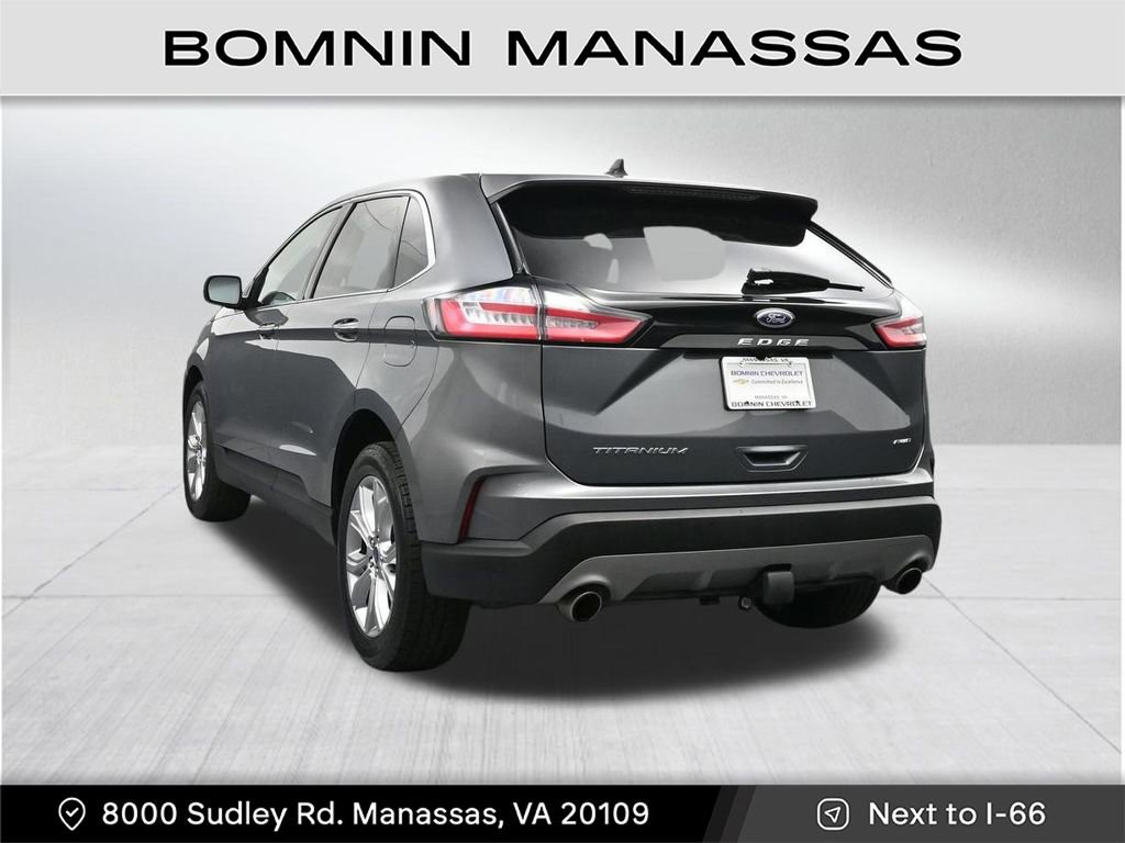 Used 2022 Ford Edge Titanium w/ Class II Trailer Tow Package AWD/4WD image 3