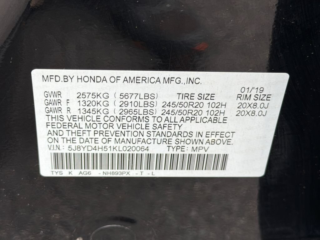 Used 2019 Acura MDX SH-AWD w/ Technology Package image 38