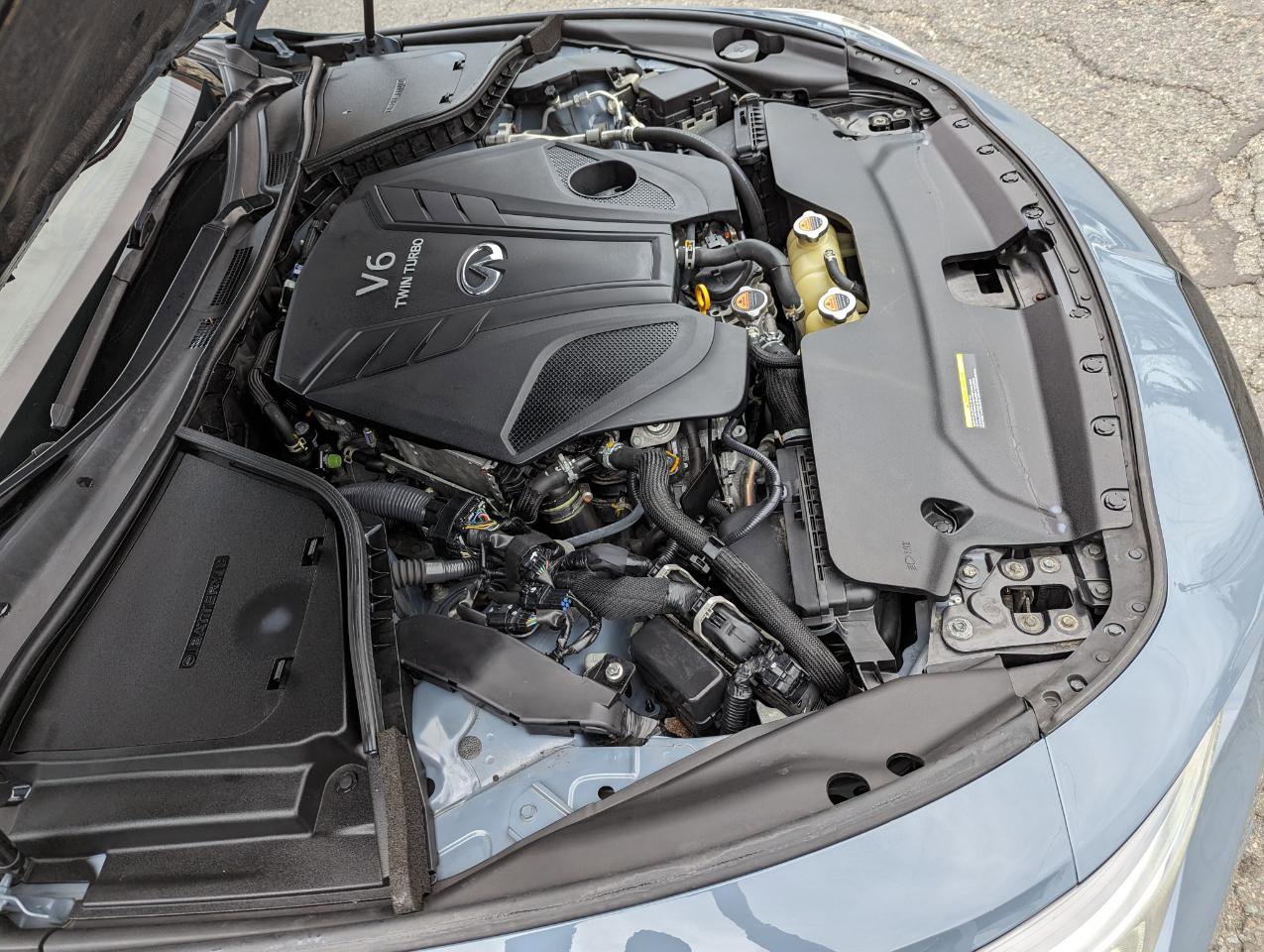 Used 2021 INFINITI Q60 Red Sport 400 w/ Cargo Package AWD/4WD image 38